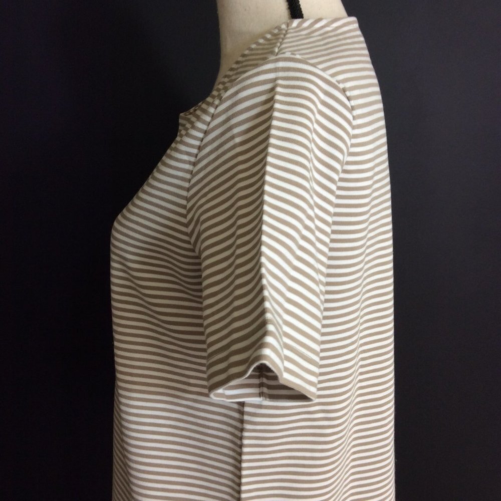 Jessica Holbrook Womens Top Size Medium Striped Short Sleeve - Picture 8 of 12